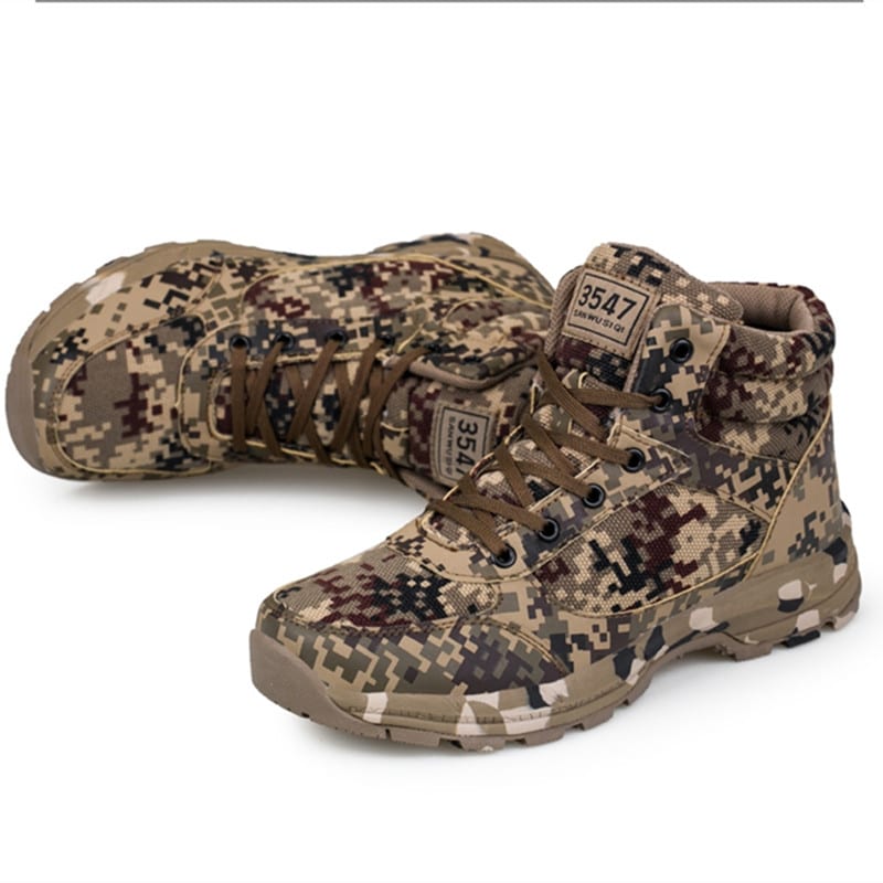 Camouflage Thermal Winter Tactical Boots - Blue Force Sports