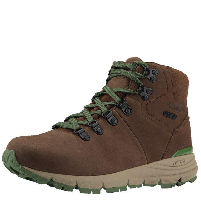 Men's Green and Brown Design Trekking Boots - Blue Force Sports