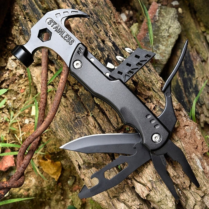 Outdoor Multifunctional Metal Tool - Blue Force Sports