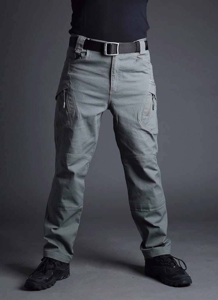 Men's Elastic Cotton Hiking Pants - Blue Force Sports