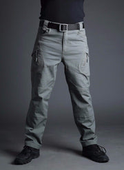 Men's Elastic Cotton Hiking Pants - Blue Force Sports
