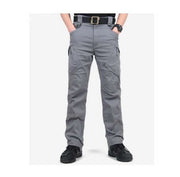 Men's Elastic Cotton Hiking Pants - Blue Force Sports