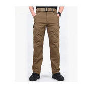 Men's Elastic Cotton Hiking Pants - Blue Force Sports