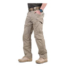 Men's Elastic Cotton Hiking Pants - Blue Force Sports