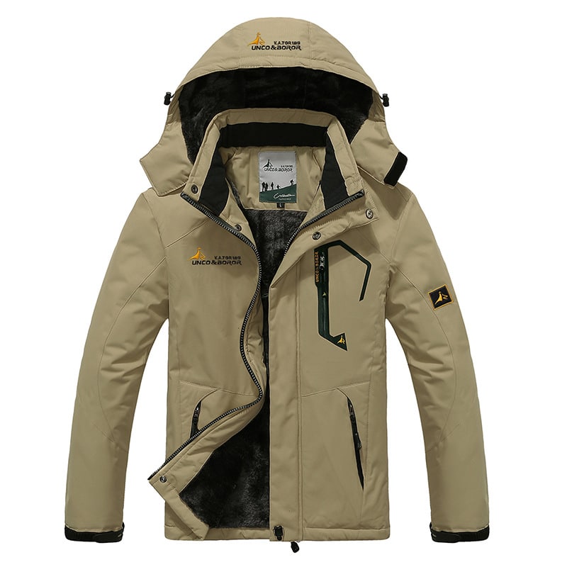 Men's Winter Warm Waterproof Jacket - Blue Force Sports