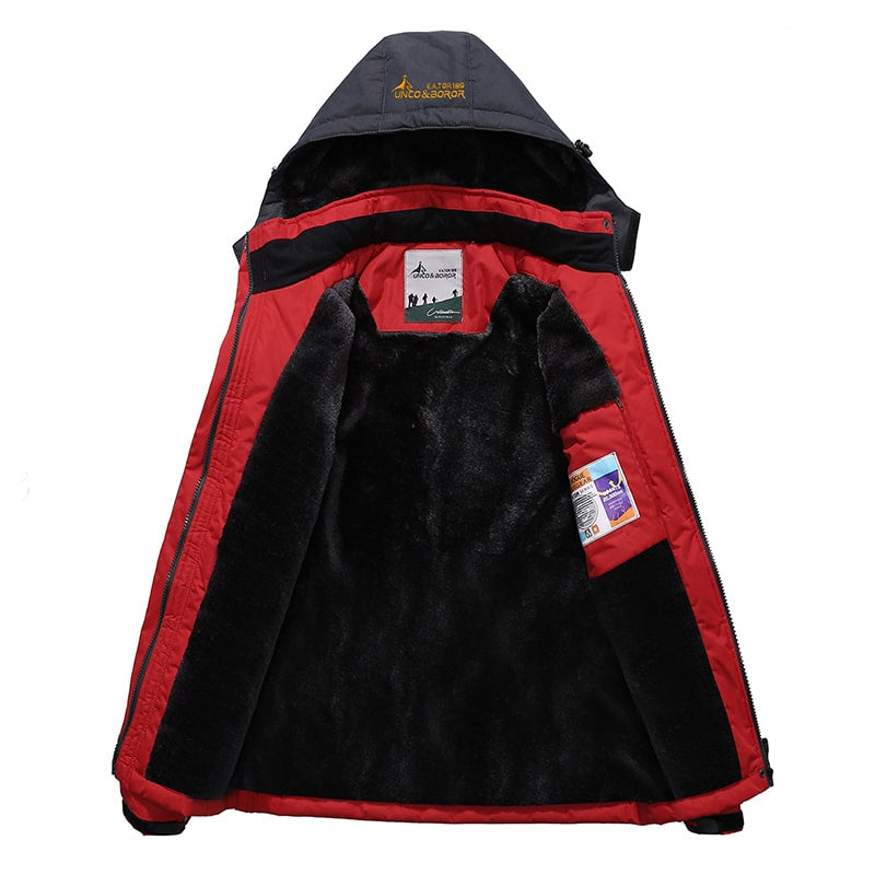 Men's Winter Warm Waterproof Jacket - Blue Force Sports