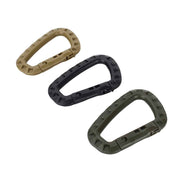 Useful Convenient Multipurpose Durable Plastic Carabiner - Blue Force Sports