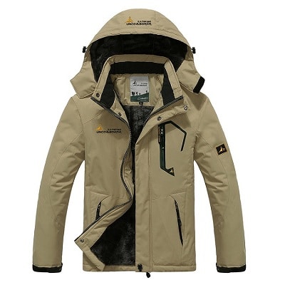 Men's Winter Warm Waterproof Jacket - Blue Force Sports