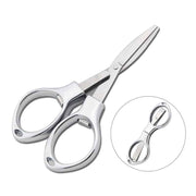 Folding Stainless Steel Safety Scissors - Blue Force Sports