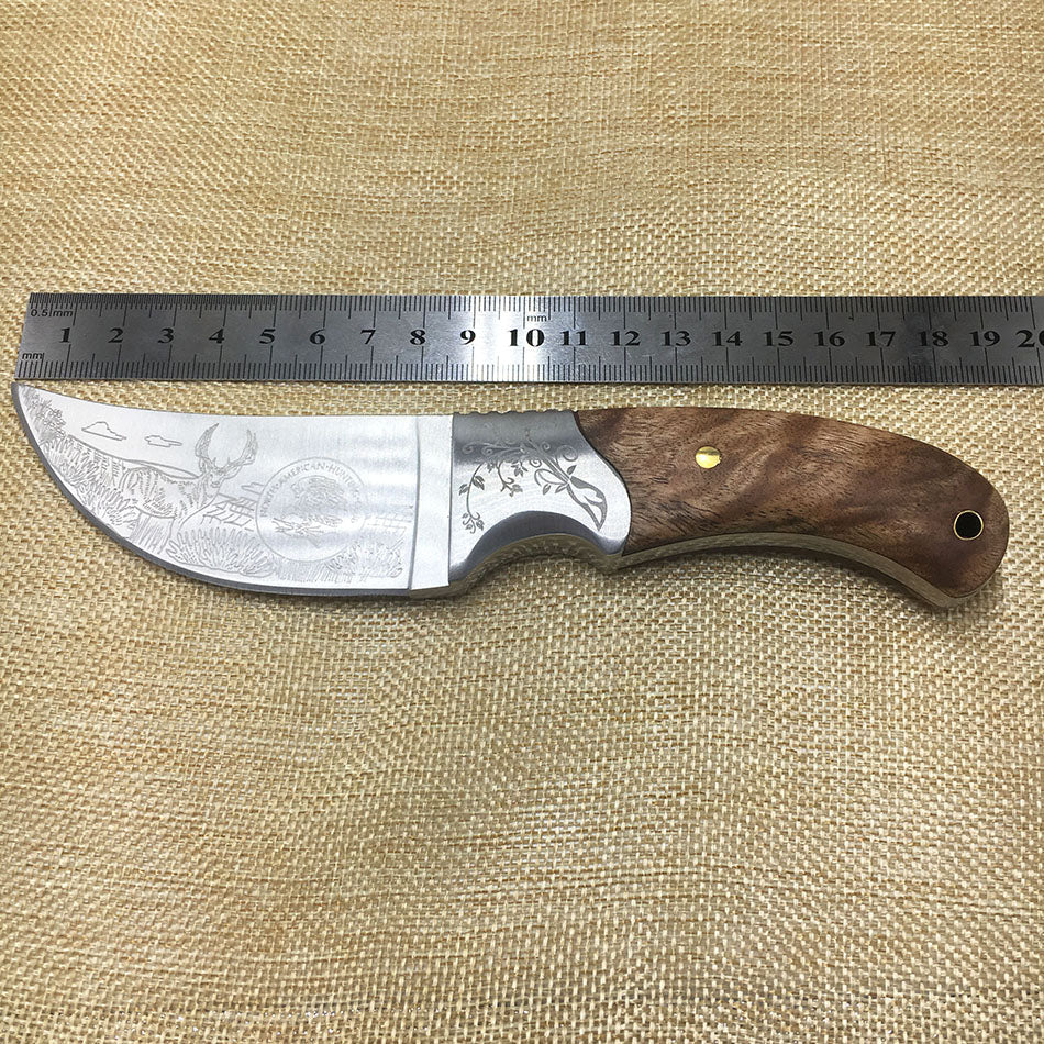 High Quality Hunting Knifes with Wooden Handle - Blue Force Sports