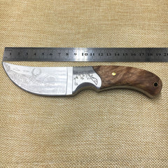 High Quality Hunting Knifes with Wooden Handle - Blue Force Sports