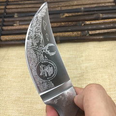 High Quality Hunting Knifes with Wooden Handle - Blue Force Sports