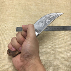 High Quality Hunting Knifes with Wooden Handle - Blue Force Sports
