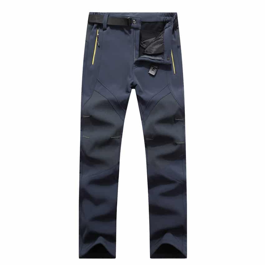 Men's Softshell Fleece Pants - Blue Force Sports