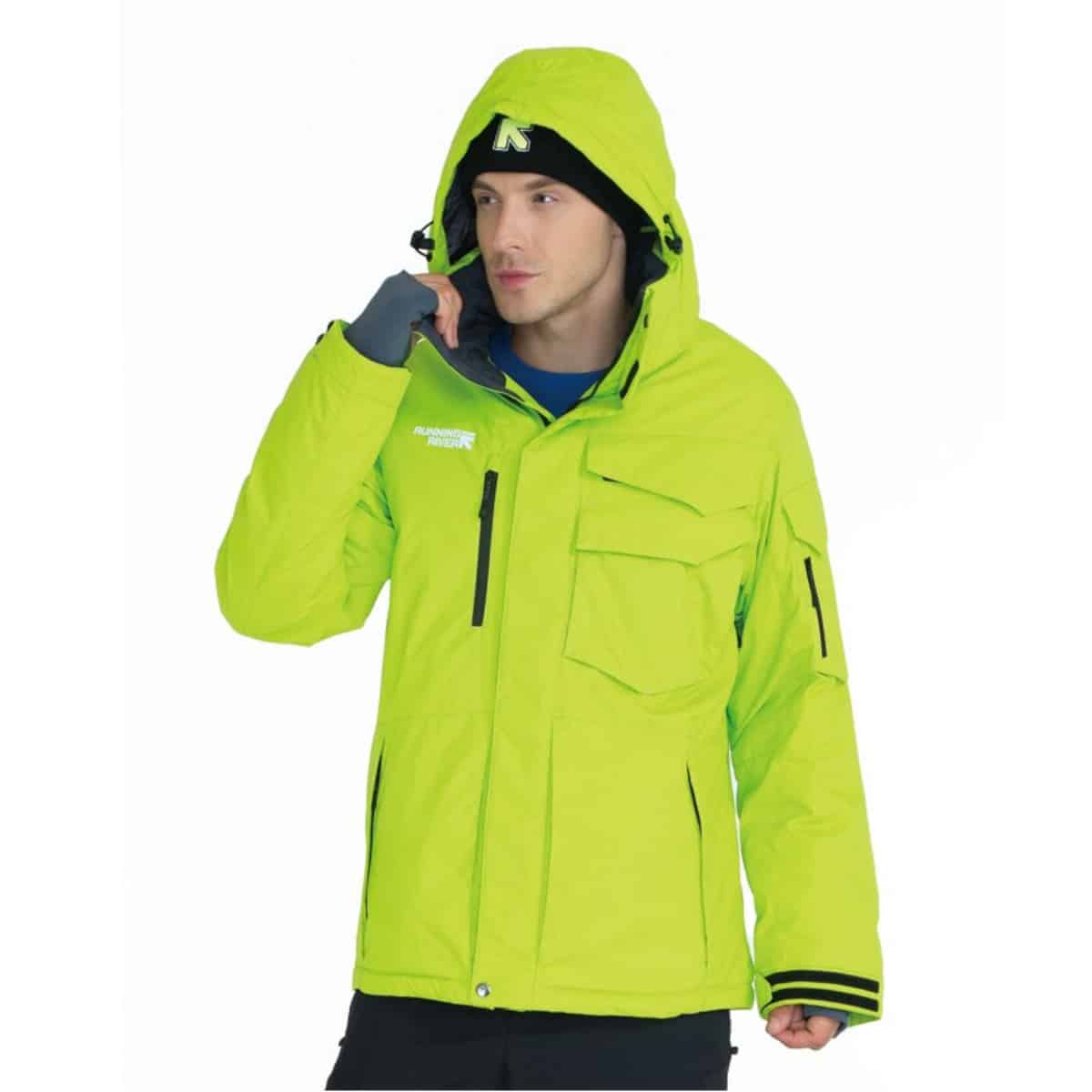 Men's Outdoor Waterproof Warm Winter Jacket - Blue Force Sports