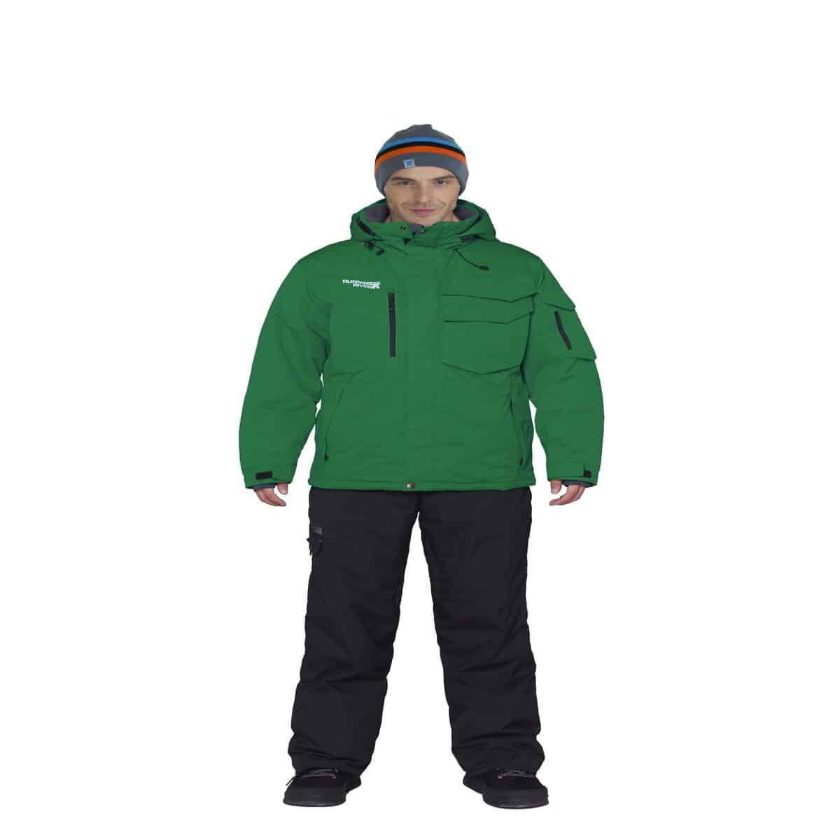 Men's Outdoor Waterproof Warm Winter Jacket - Blue Force Sports