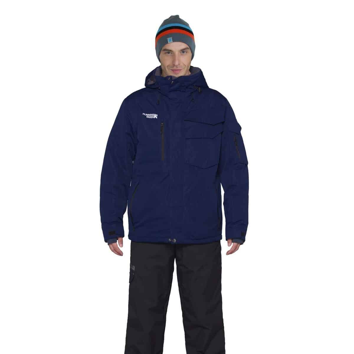 Men's Outdoor Waterproof Warm Winter Jacket - Blue Force Sports
