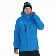 Men's Outdoor Waterproof Warm Winter Jacket - Blue Force Sports