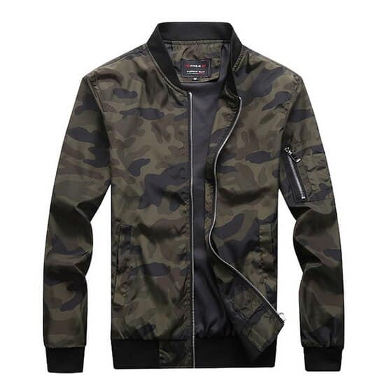 Camouflage Jacket for Men - Blue Force Sports