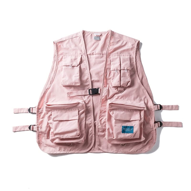 Men's Military Multi Pockets Vest - Blue Force Sports