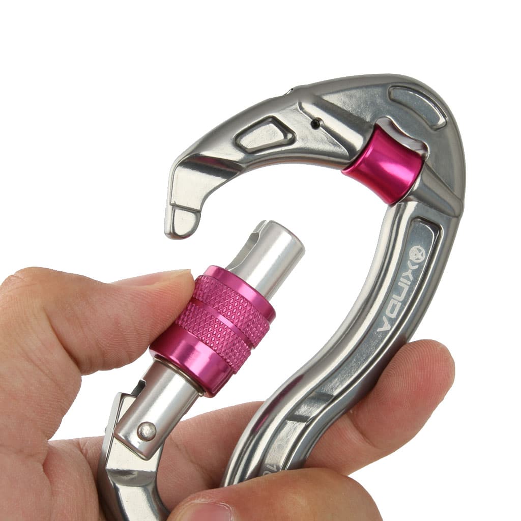 Aluminum Carabiner 25 kn for Climbing - Blue Force Sports