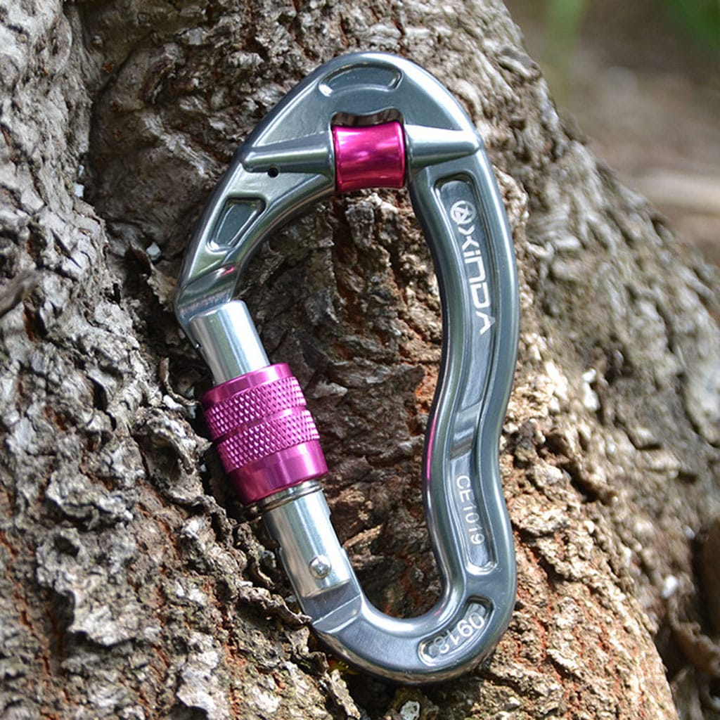 Aluminum Carabiner 25 kn for Climbing - Blue Force Sports