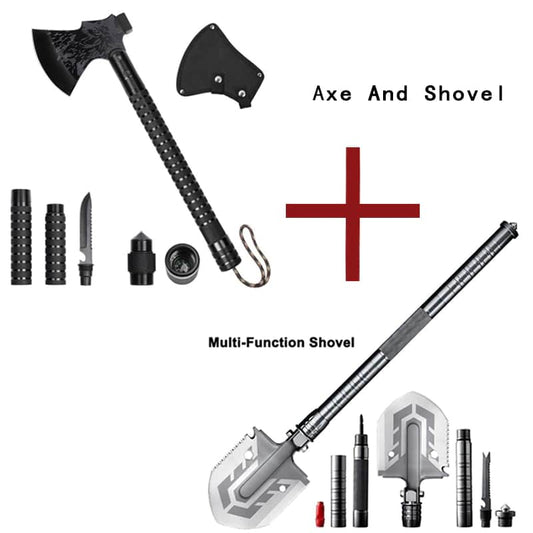 Tactical Axe and Shovel Kit - Blue Force Sports