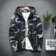 Casual Hooded Jacket for Men - Blue Force Sports