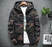 Casual Hooded Jacket for Men - Blue Force Sports