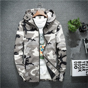 Casual Hooded Jacket for Men - Blue Force Sports