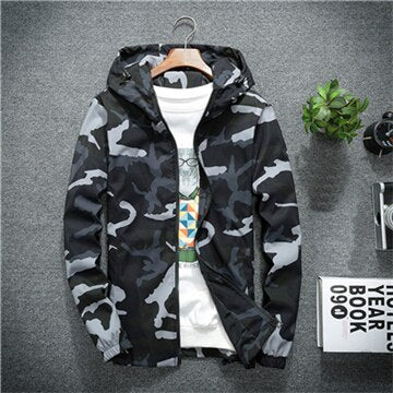 Casual Hooded Jacket for Men - Blue Force Sports