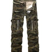 High Quality Wear-Resistant Camouflage Cotton Men's Cargo Pants - Blue Force Sports