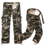 High Quality Wear-Resistant Camouflage Cotton Men's Cargo Pants - Blue Force Sports