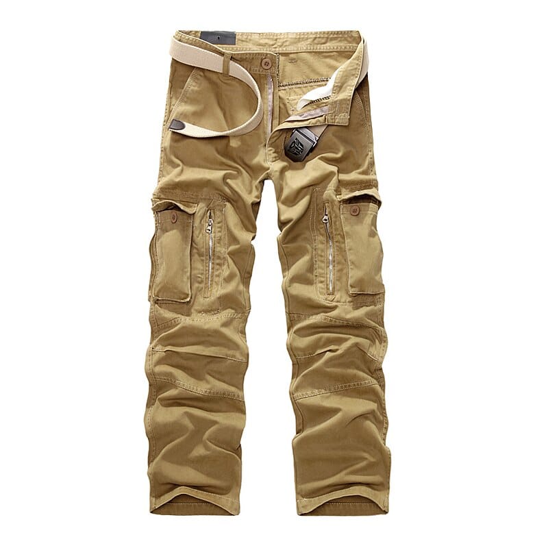 High Quality Wear-Resistant Camouflage Cotton Men's Cargo Pants - Blue Force Sports