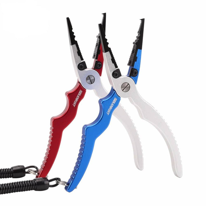 Aluminum Fishing Pliers with Anti-Lost Cord - Blue Force Sports