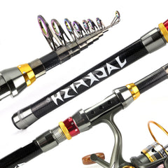 Fishing Hard Carbon Rods - Blue Force Sports
