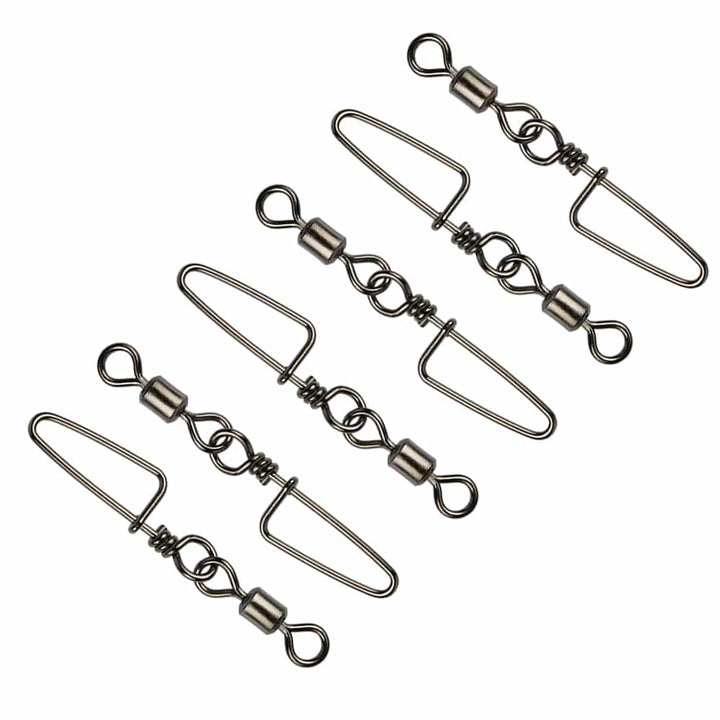 P-Shaped Fishing Swivels Set - Blue Force Sports