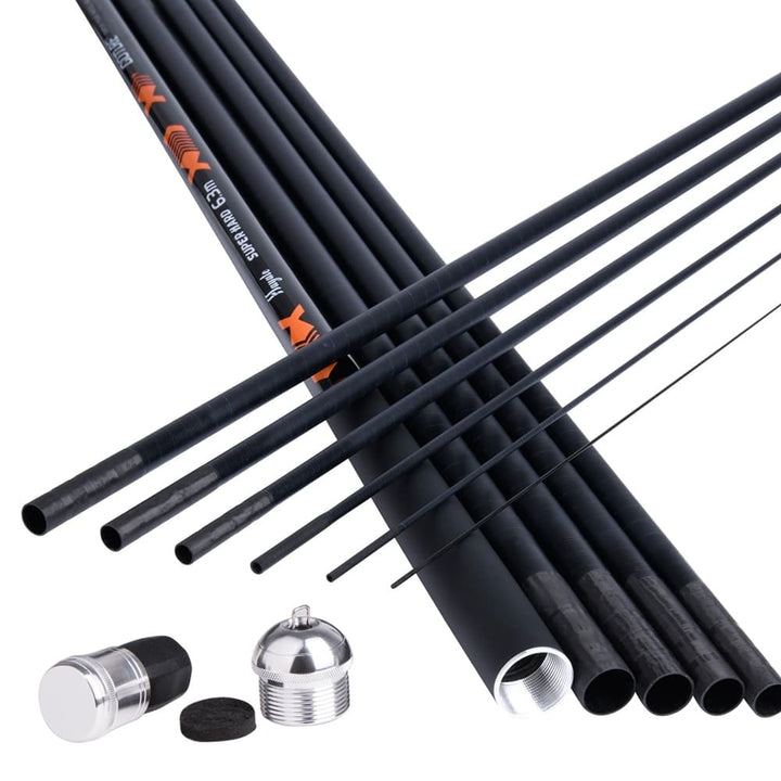 Extra Long Carbon Fiber Fishing Rod with Float - Blue Force Sports