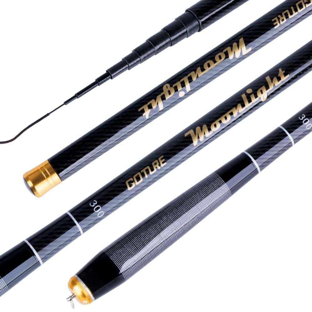 Extra Long Carbon Fiber Fishing Rod with Float - Blue Force Sports