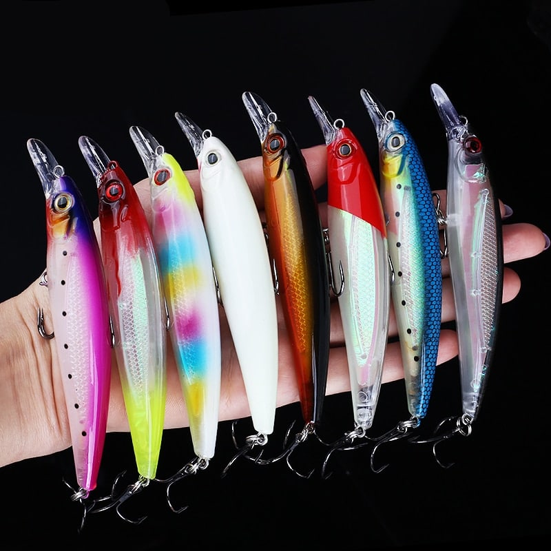 Realistic Minnow Fishing Lure – Blue Force Sports