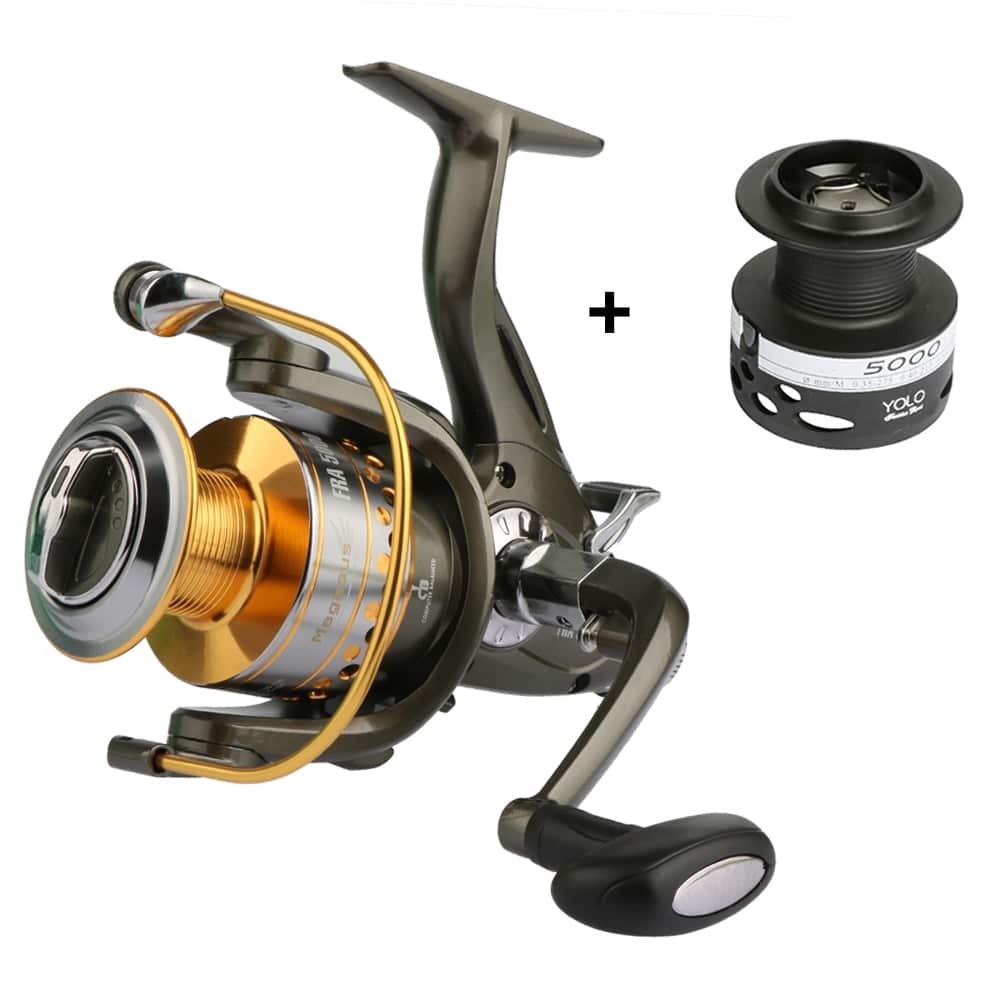 5.1:1 Metal Spinning Fishing Reel with Extra Spool