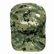Cotton Hiking Cap with Camouflage Pattern - Blue Force Sports